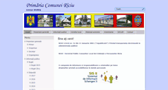 Desktop Screenshot of comunariciu.ro